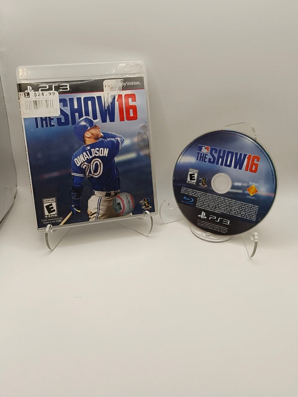 MLB The Show 16 (PS3) Case + Disc - Tested